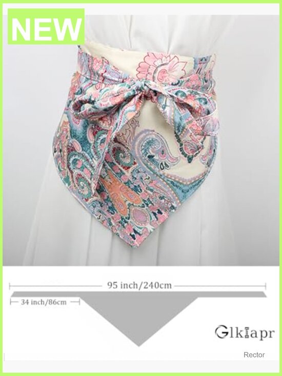 Triangle Scarf Belt 95\